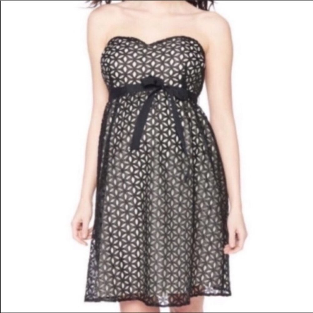 Maternity Belted Eyelet Dress *Flaw